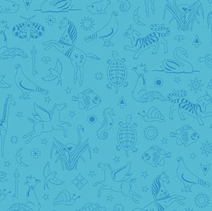 Philately in Dragonfly | Sunprint 2025 by Alison Glass | per 10cm