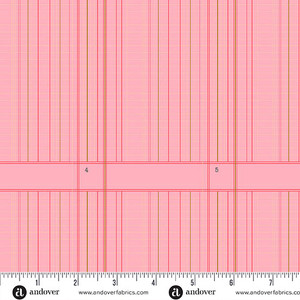 Ledger in Grapefruit | Sunprint 2026 by Alison Glass | per 10cm