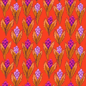 Hyacinth in Red | FreeSpirit Feb 2026 for Kaffe Fassett Collective | per 10cm