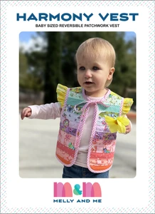 Harmony Baby Patchwork Vest | Melly and Me
