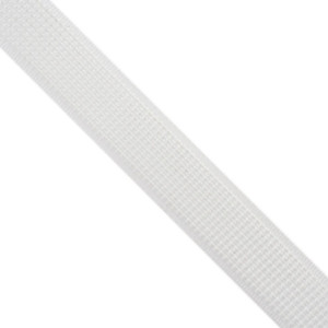 Polyester Boning 12mm | Rigilene | White | per metre