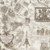 Paris Map on Cream | Timeless Treasures | per 10cm
