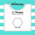 3/4" Hexagon Papers | Pack of 120