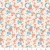 Petal Crown in Pink | Palace Gardens by Liberty Fabrics | per 10 cm