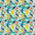 Tui in Blue | Birdsong by Ellen Giggenbach | per 10cm