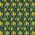 Kowhai in Navy | Birdsong by Ellen Giggenbach | per 10cm