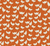 Hemma Orange Flowers | Lotta Jansdotter By Windham Fabrics | per 10cm