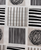 Multi Pattern Circle and Squares in Grey and Brwon | Stof | Per 10 cm