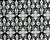 Black Tie Boogie in Black | Red Rooster Fabric | per 10cm