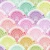 Snail Scallop in Sugarrush | Prince Charming Deja Vu by Tula Pink | per 10cm