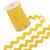 Ric Rac 38mm in Yellow | 100% cotton | per metre