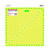 Quilt Square Non Slip Fluoro | 15.5" x 15.5"