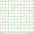 Grid in Pastel | August 2026 by Kaffe Fassett | per 10cm
