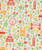 Summer in the City in Orange | The London Parks Collection by Liberty | per 10cm Summer in the City in Orange | The London Parks Collection by Liberty | per 10cm