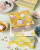 Fat 1/4 Bundle Sunday Brunch by Tilda | 5 Fabrics | Grey Yellow