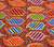 Striped Heraldic in Maroon | Kaffe Fassett Collective | per 10cm