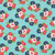 Blooms in Aqua | Daysail by Bonnie and Camille | per 10cm