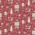 Cozy House Vignette in Garnet | Cozy House by Judy Jarvi | per 10cm Cozy House Vignette in Garnet | Cozy House by Judy Jarvi | per 10cm