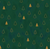Tiny Trees in Gold on Green | Christmas Wonders by Stof | per 10cm