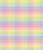 Bias Binding 1/8" Check in White Rainbow | per 1m