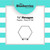 1/2" Hexagon Papers | Pack of 150