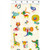 Sleepy Time Jungle Animals in Cream | Sleepy Time By Clothworks | per 10cm Sleepy Time Jungle Animals in Cream | Sleepy Time By Clothworks | per 10cm