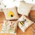 Linen Lavender Bags Embroidery Kit Bees