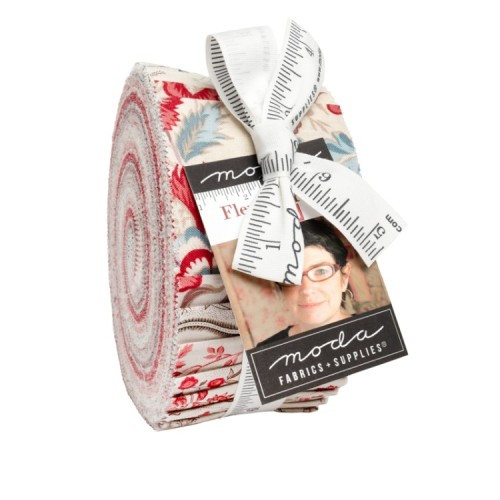 Fleur De Paris Jelly Roll | French General by MODA | per jelly roll