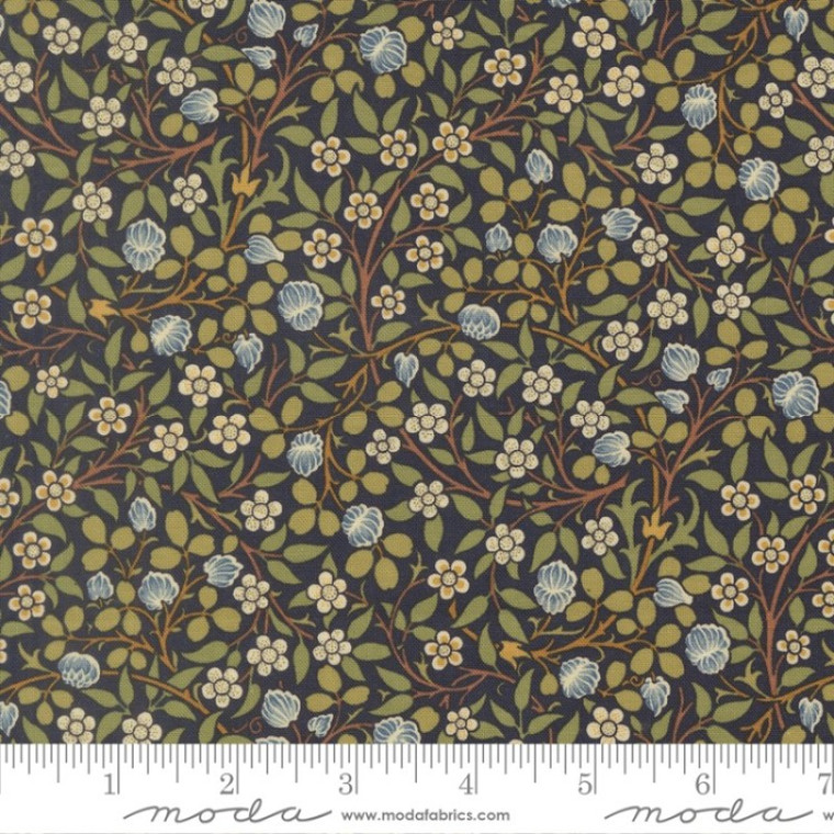Clover in Twilight | Morris Muse by Barbara Brackman | per 10 cm