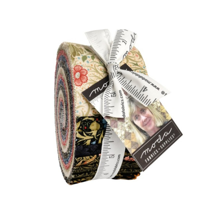 Morris Muse Jelly Roll | William Morris by Barbara Brackman | per jelly roll