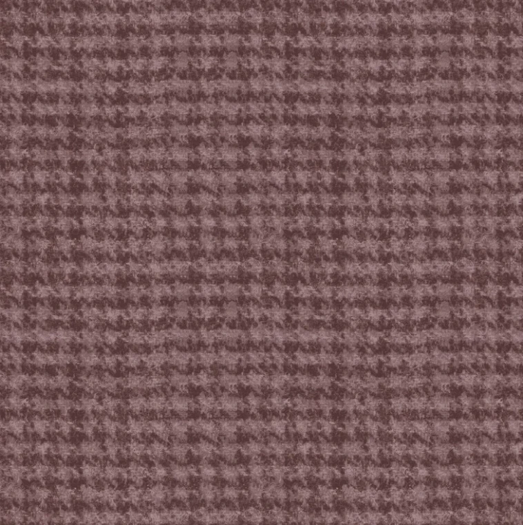 Houndstooth in Mauve | Woolies Flannel by Bonnie Sullivan | per 10cm
