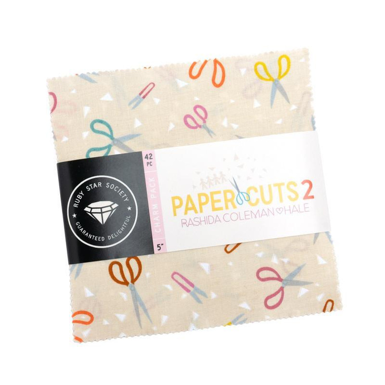 Paper Cut 2 Charm Pack | Rashida Coleman Hale for Ruby Star Society | per pack