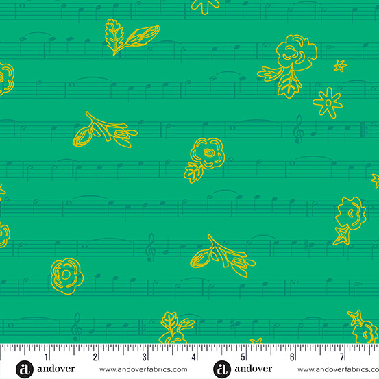 Singalong in Fern | Soliloquy by Alison Glass | per 10cm