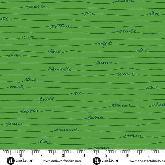 Longhand in Clover | Scrawl by Giucy Giuce | per 10cm
