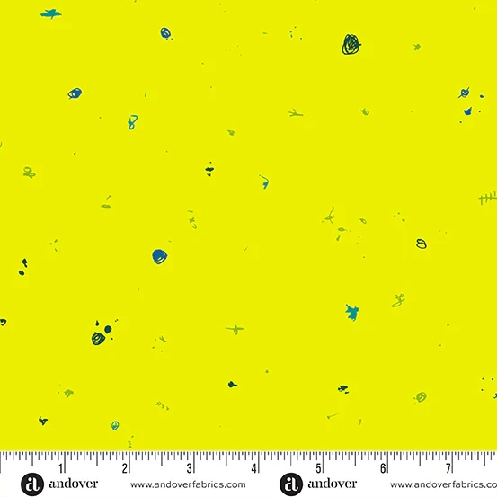 Motley in Dayglow | Scrawl by Giucy Giuce | per 10cm