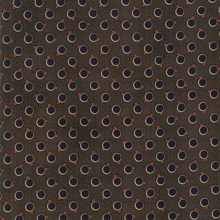 Lancaster Brown and Black | Jo Morton by Moda | per 50 cm