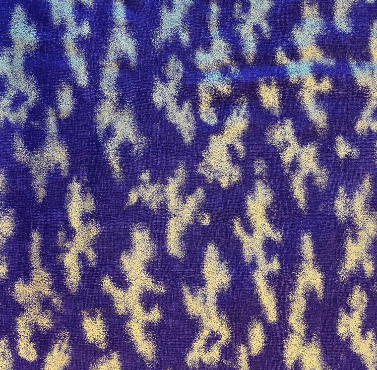 Imperial Fusions in Gold & Purple | Robert Kaufman | per 10cm