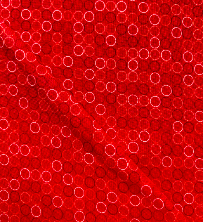 Spot on in Red | Robert Kaufman | per 10 cm