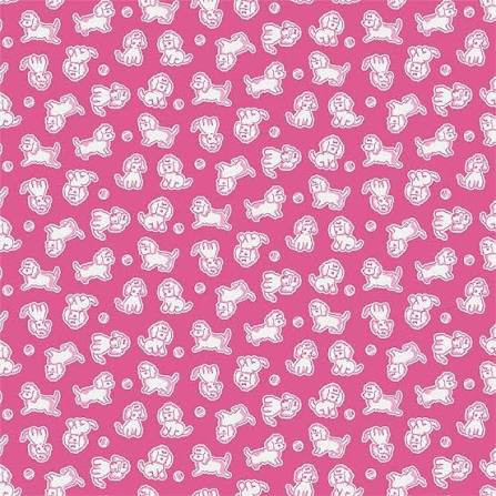 Strawberry Biscuit in Hot Pink | Penny rose Fabrics | per 10 cm