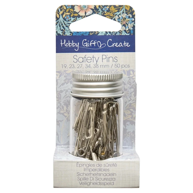 Safety Pins in a Jar | Hobby Gift Create