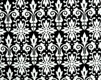 Black Tie Boogie in Black | Red Rooster Fabric | per 10cm