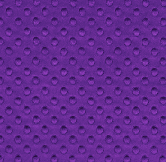 Minky Dimple in Amethyst | per 10cm