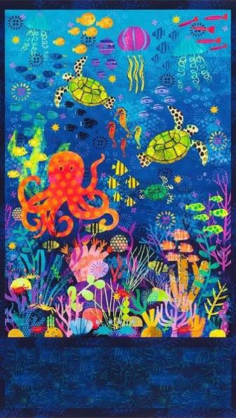 Octopus Garden Panel | Amy Schimler | per 62cm panel