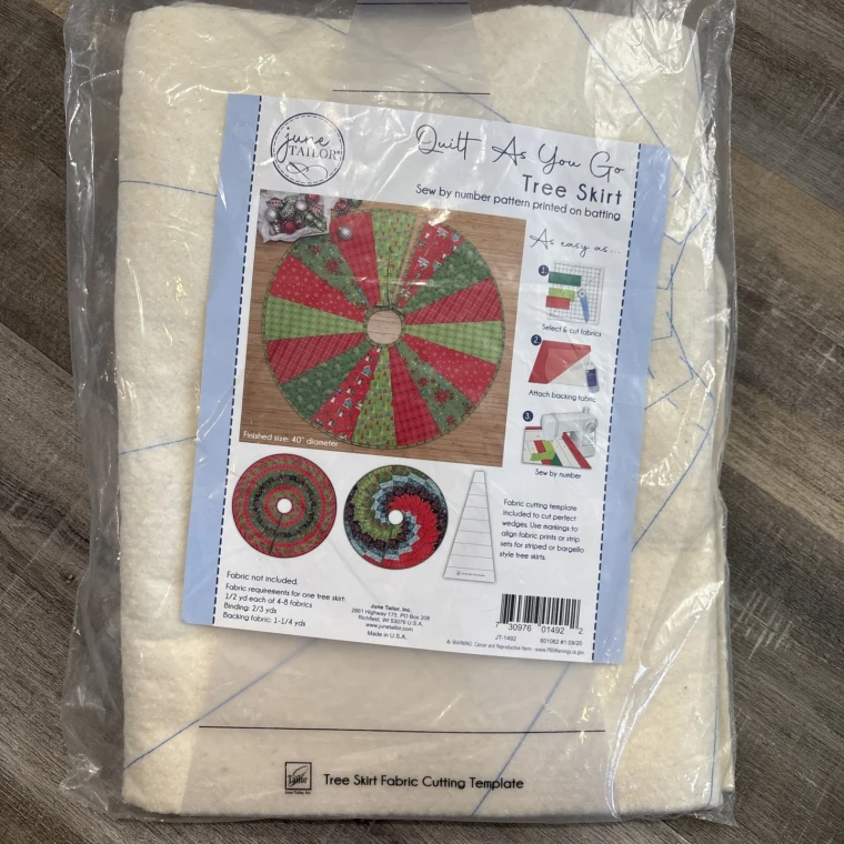 Quilt As You Go Tree Skirt | June Tailor