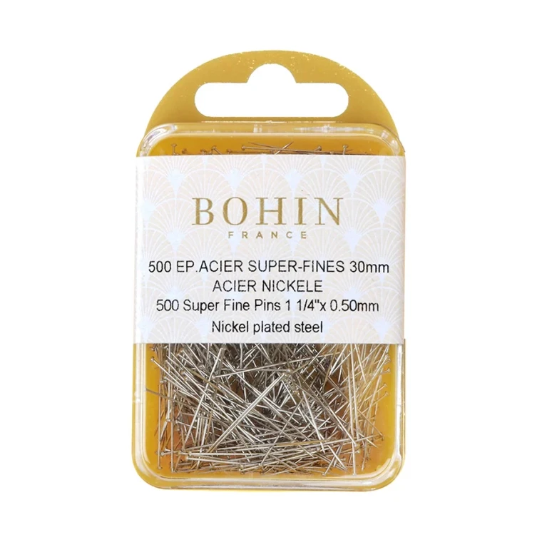 Bohin Super Fine Pins 30×0.50MM 25G/500