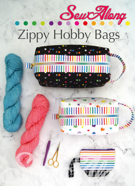 Zippy Hobby Bags Pattern | Sew Along