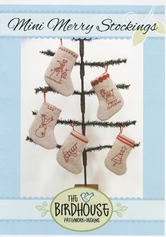Mini Merry Stockings Pattern | The Birdhouse