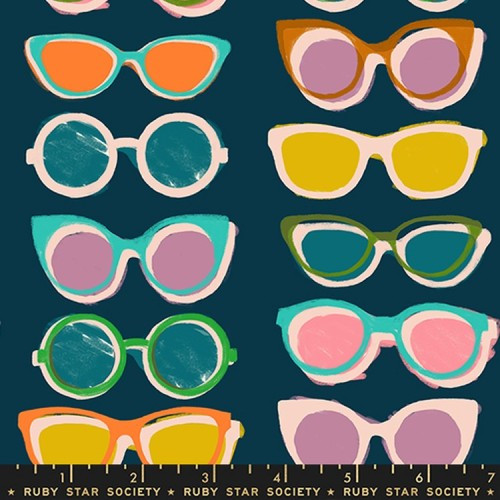 Poolside Shade in Peacock | Poolside Too by Ruby Star Society | per 10cm