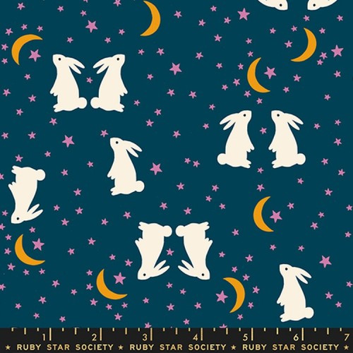 Bunnies in Galaxy | Mystic Fable by Ruby Star Society | per 10cm