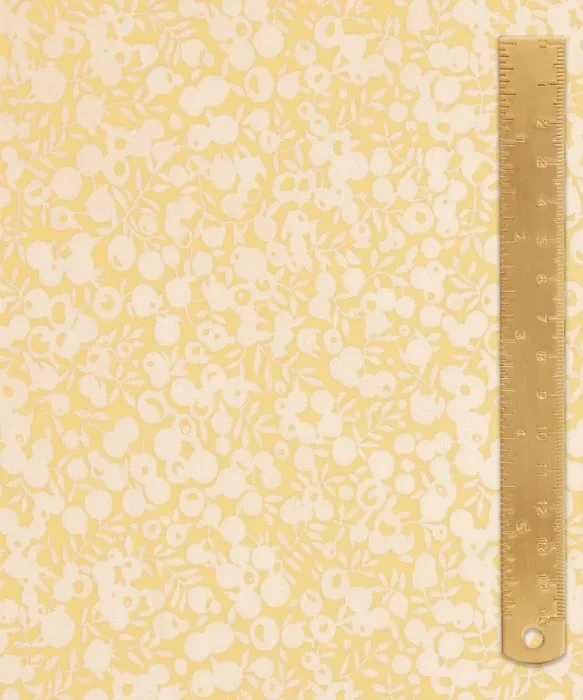 Wiltshire Shadow in Primrose | Liberty | per 10cm